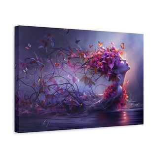 Earth's Rising Beauty - Digital Painting On Matte Canvas