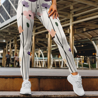 Different Unique Floral Leggings
