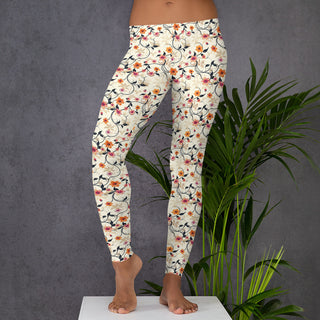 Entwined Beautiful Flowers Leggings