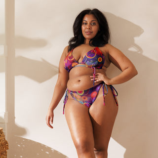 Pretty Abstract String Bikini