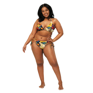 Disco Butterflies String Bikini