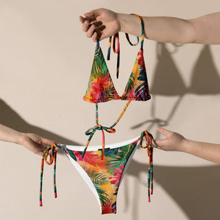 Tropical Splash String Bikini