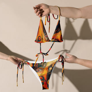 Spiraling Fun String Bikini