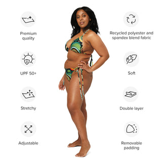 Jealous Lizard String Bikini