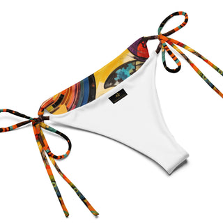 Disco Butterflies String Bikini