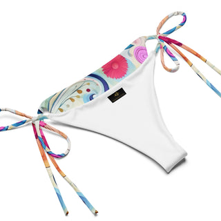 Pink string bikini