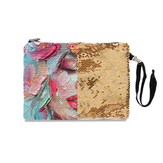 Dreaming - Sequin Makeup Bag
